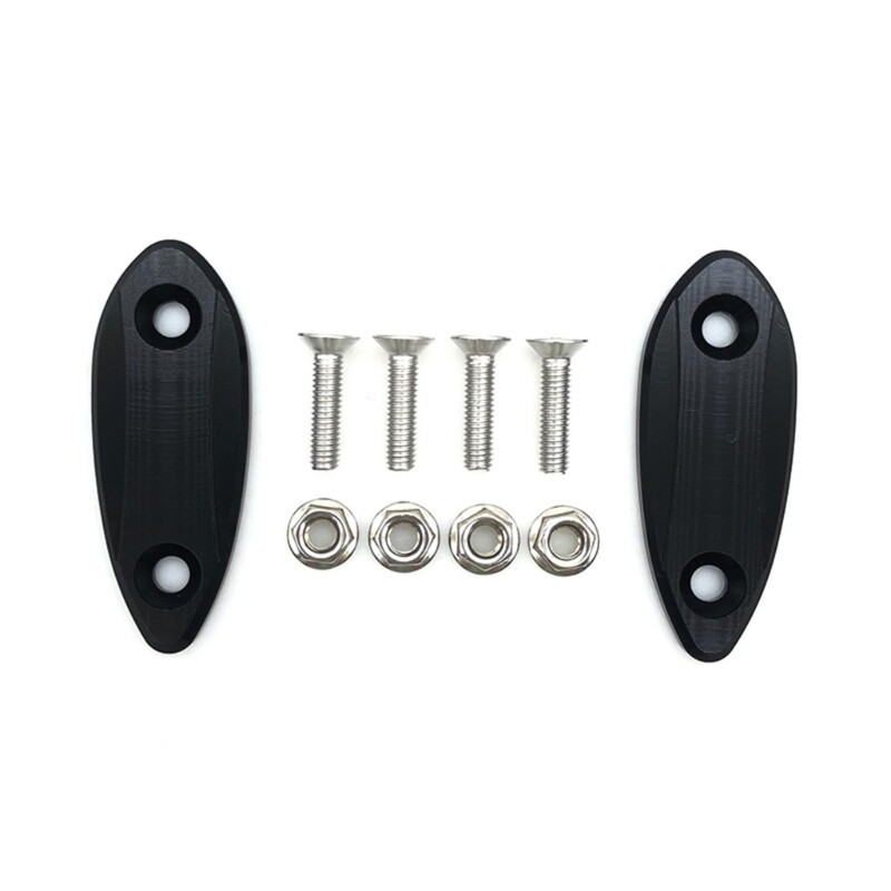 Rearview Block Off Base Plates Cover Parts for ZX25R ZX6R