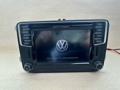 2017 VW Volkswagen MIBII Std2 Navigation Radio CD & Card CarPlay