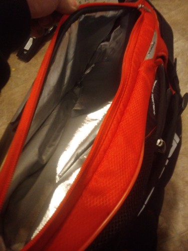 Babolat Pure Control Tennis Iso-Thermal Racquet Bag Black/Red Multi Compartment - Picture 7 of 11