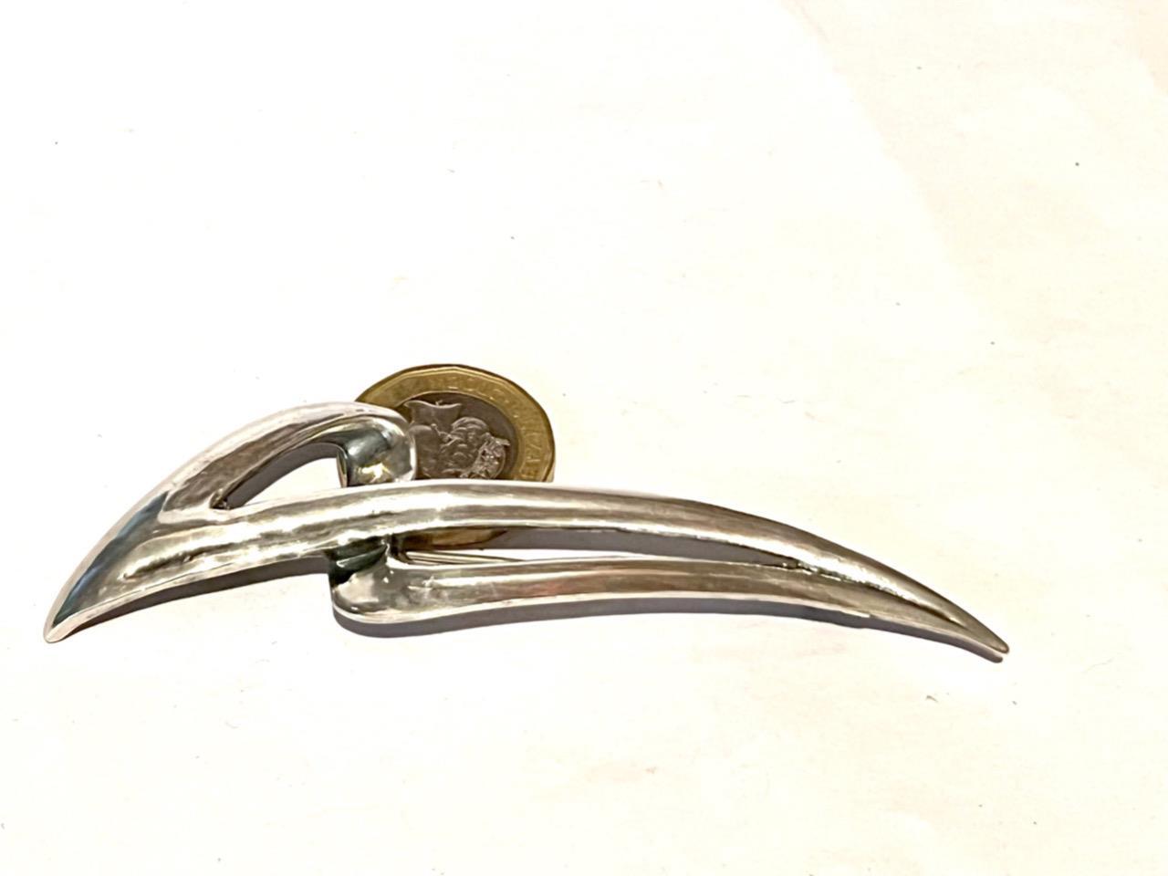 SOLID STERLING SILVER 925 CYPRUS CRAFT MODERNIST … - image 7