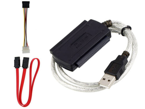 Aspirar Risa Aparador Cable Adaptador IDE SATA 2.5/3.5 a USB Conversor para Disco Duro HDD DVD  2302 | eBay