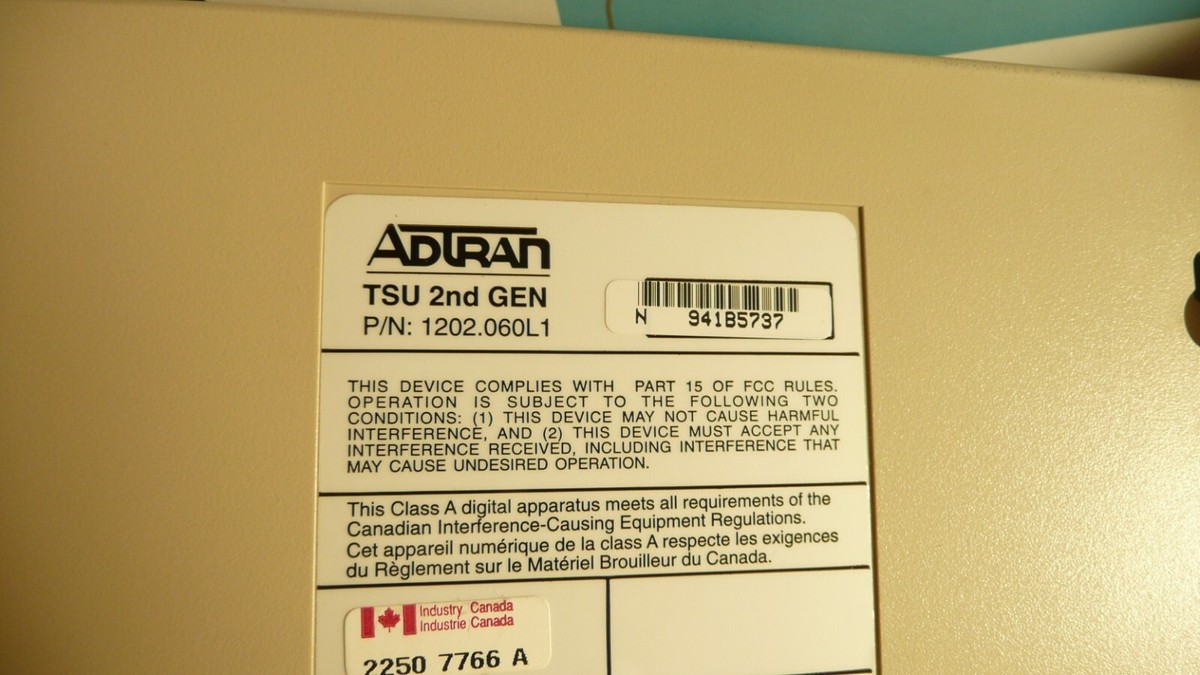 Modem ADTRAN TSU LT 2e Génération – P/N 1202,060L1 – Neuf
