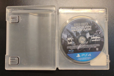 Call of Duty: Modern Warfare Playstation 4 (PS4) DISC ONLY 2019 *Untested*