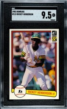 1982 Donruss - #113 Rickey Henderson