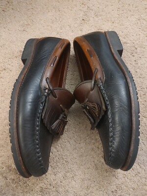 Allen Edmonds Nashua Tassel Loafers Slip On Casual Classic Fit Black Brown 9.5 Amazon.com | Allen Edmonds Men main image 4