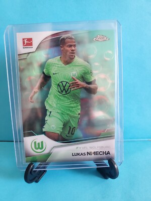 2022/23 Topps Chrome Bundesliga  - Lukas Nmecha /275 - VfL Wolfsburg