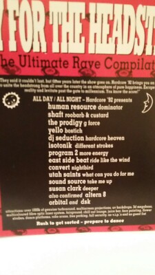 ONLY FOR THE HEADSTRONG--THE ULTIMATE RAVE COMPILATION CD 1992 