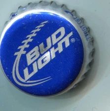 Anheuser-Busch Bud Light Football Beer Bottle Cap