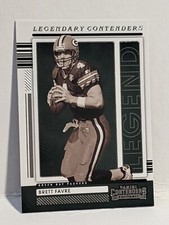 2021 Panini Contenders Football ~Brett Favre~ Legendary Contenders #LGD-BFA (NM)