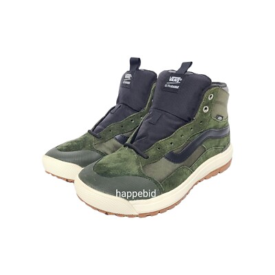 Vans Ultra Range EXO Hi MTE-1 Hiking Trail Boots Olive Green Men’s Size 9 NEW VANS Ultrarange EXO Hi MTE-1 High Top Shoes Green Suede  main image 3