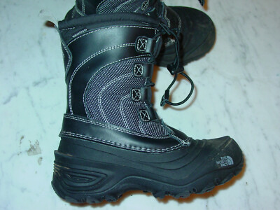 North Face Alpenglow IV Lace Black/White NF0A2T5P Youth  display picture 2