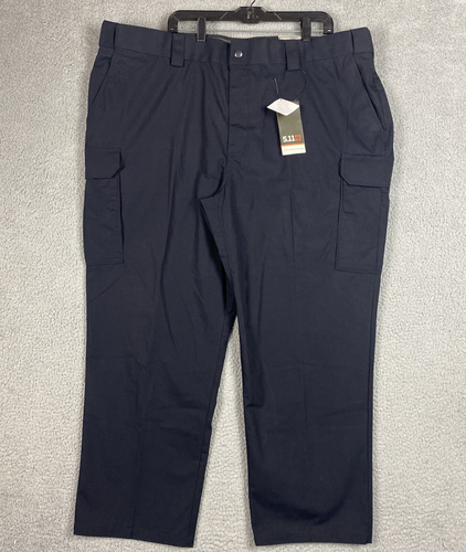 5.11 Pants Mens 48x29 Black Tactical Series Rip Stop B Class Straight Fit Cargo