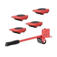 5 Tlg Transportroller Set MöBelheber Umzughelfer MöBelrollen MöBelrüCker 150 Kg