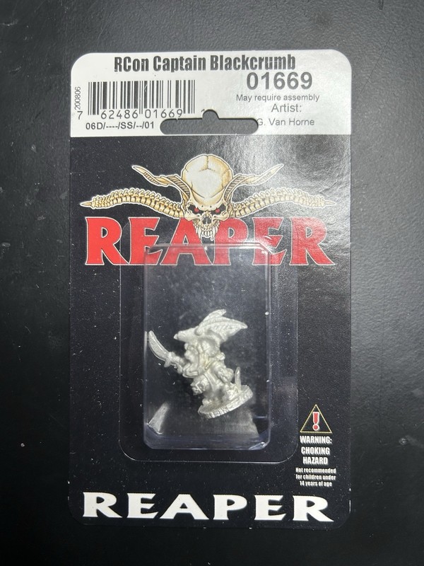 Captain Blackcrumb Mousling  01669 Dark Heaven Legends Reaper