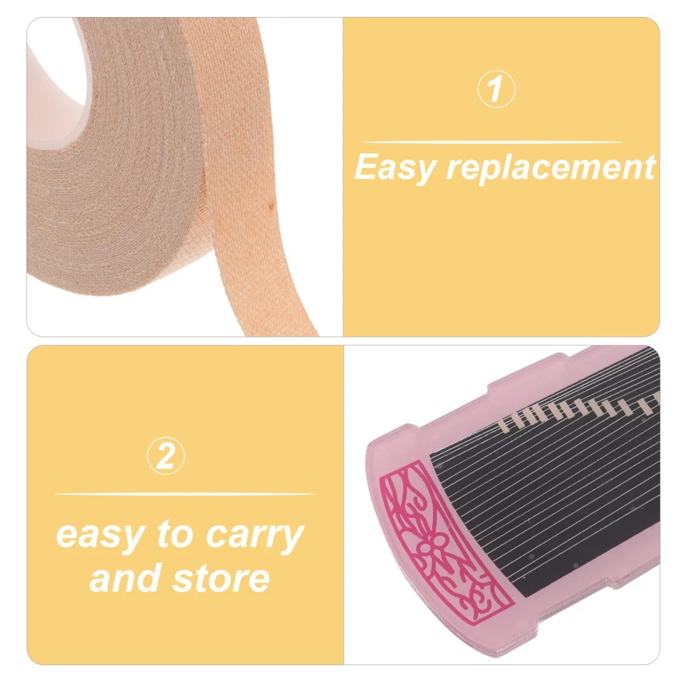  1 Set di ghzheng dita set con la custodia Guzheng china di dita di dita di dito - Immagine 4 di 4