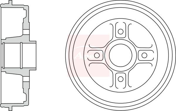 Brake Drum fits NISSAN NOTE E12 1.2 Rear 2012 on 43206AX650 Apec Quality New - Image 22