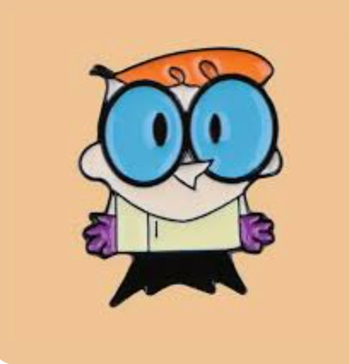 DEXTER'S LABORATORY-PIN-2 OR MORE PINS SHIPPING IS $5.49-SPEND $20 SHIPPING FREE
