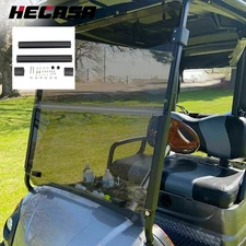 For Yamaha G29 DRIVE 2007-2016 Tinted Golf Cart Windshield Folding Windscreen