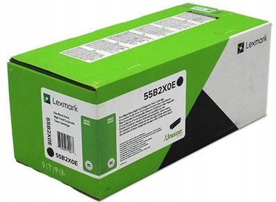Original Lexmark Toner, schwarz,  55B2X0E, hohe Kapazität