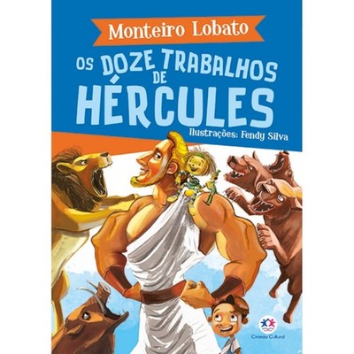 Livro: Os Doze Trabalhos de Hercules - Monteiro Lobato (Em Portugues do Brasil)