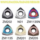 WNMU040304 WNMU040308 WNMU060408 WNMU080608 WNMU080616 Fast feed milling insert
