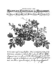 Tim Holtz Cling Stamps 7"X8.5"-Exquisite