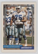 1992 Topps Blank Back Tony Casillas #135 0kb5