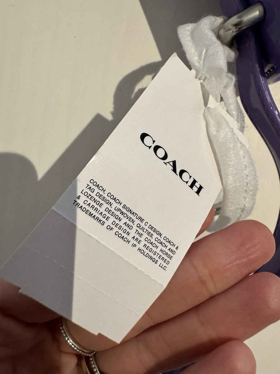 Coach CR287 Jelly Morgan Square Crossbody / Brand New! | eBay