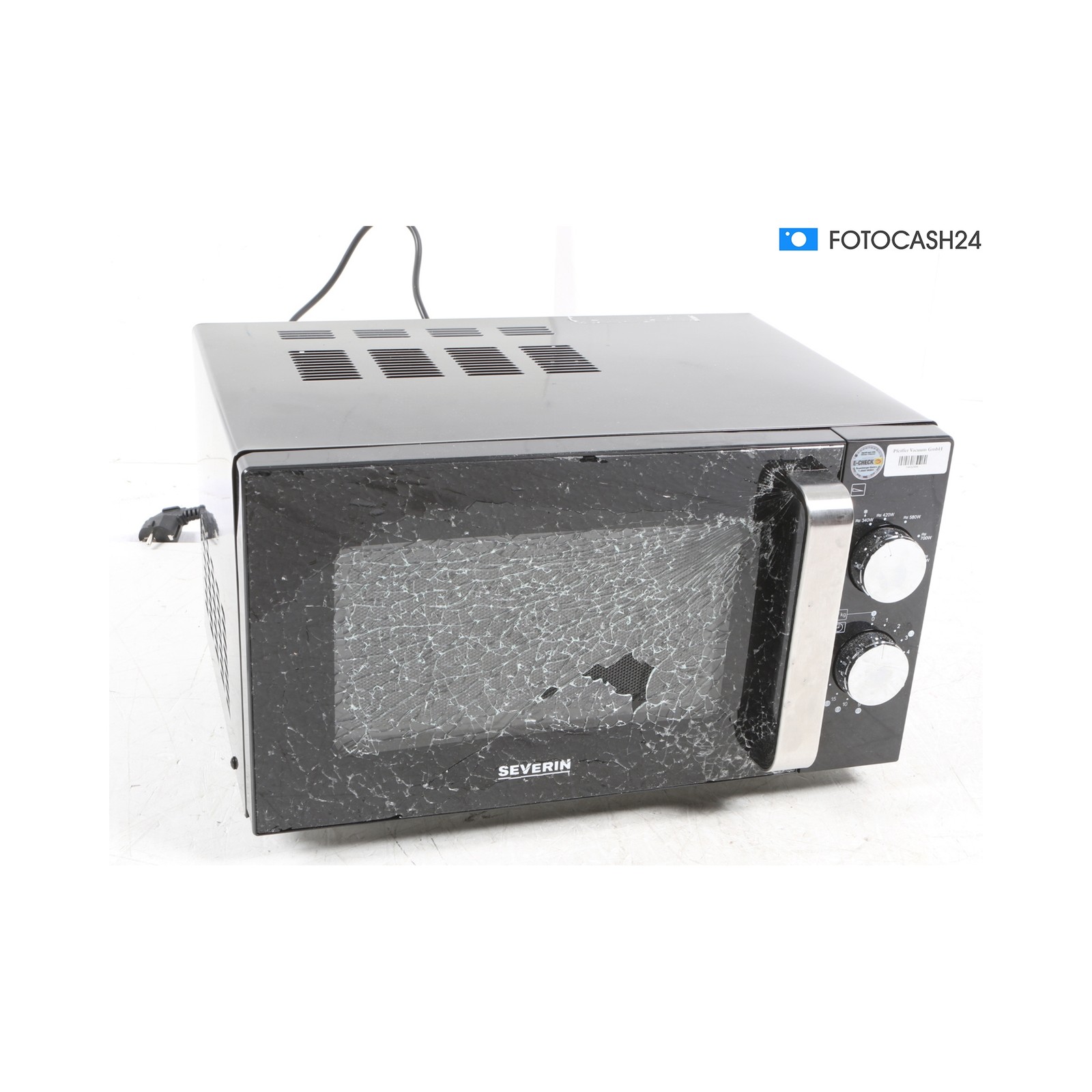 Severin 7761 Microwave With Glass Bottom + Defect (284852)