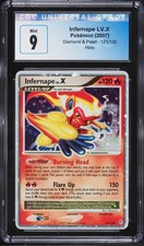 Infernape LV. X 121/130 Diamond & Pearl Holo CGC 9 on eBay
