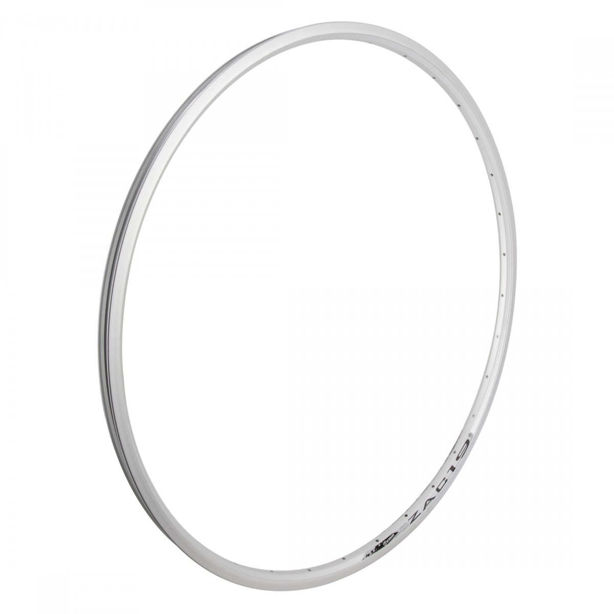 Weinmann ZAC-19 700C Silver Alloy Bicycle Rim - 32H, Double Wall, Tube-Only