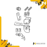 Shad Verschlussmechanismus SH SH34 D1B341MAR