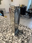  Signed Leon Fontier Handcrafted Pewter Art neuvo Vase Brutalist mcm  — photo 1