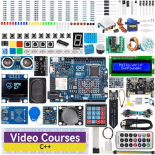Elite Explorer Kit with Original Arduino Uno R4 Wifi, Rohs Compliant, Bluetooth