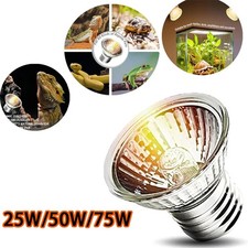 Reptile Lamp 25/50/75W UVA UVB Pet Heat Lamp Bulb Turtle Basking Light Bulbs