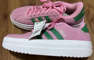 NWT Adidas VL Court Bold Platform Sneaker Tennis Shoe Suede Preppy Rush Uni 8