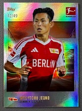 Wooyeong Jeong 2024 Topps Bundesliga Soccer Summer Signings Union Berlin /49