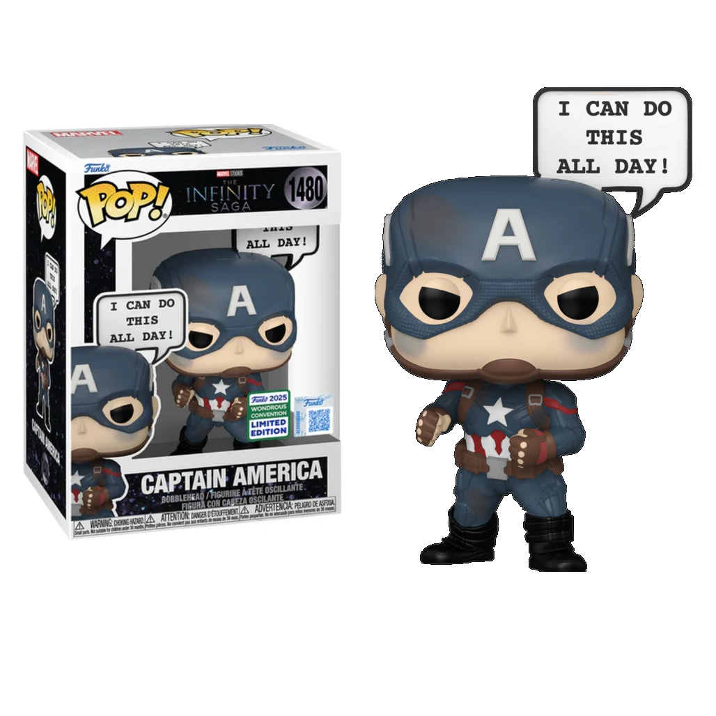 Funko Pop ! Marvel - The Infinity Saga (1480) Captain America Limited Edition 9c
