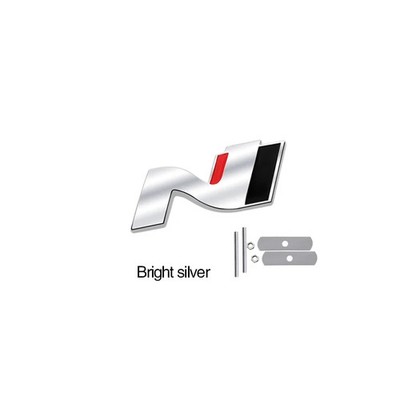Metall Emblem Aufkleber 3D Hyundai N Logo Fahrzeugmodell Dekor