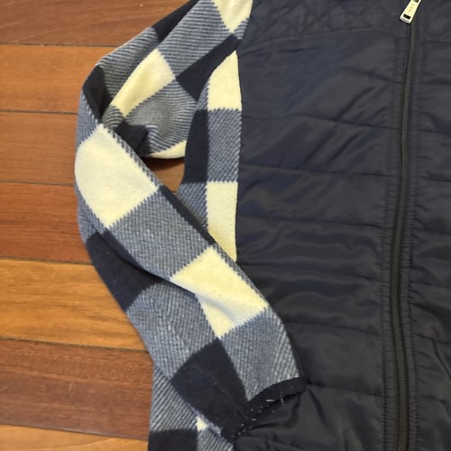 Lauren Ralph Lauren giacca foderata in flanella donna piccola blu bufalo a quadri - Foto 4 di 8