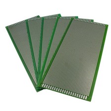 5x Lochrasterplatine 10 x 22 cm einseitig