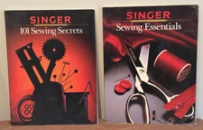 Lot of 2 Vintage (Singer Sewing Reference Library) - Hardcover Books