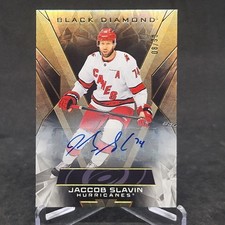 2025-26 Black Diamond Jaccob Slavin #BDB-JS Auto /99