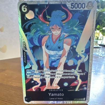Bandai One Piece Card Game Yamato OP16-098 SR Foil 5000 6
