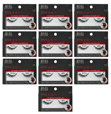 Lot 10 Pairs GENUINE ARDELL Baby Demi Wispies Black False Eyelashes Wispy Lashes