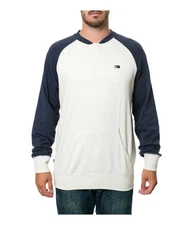 Fourstar Clothing Mens The Notch Crewneck Sweatshirt, ecruheather, S