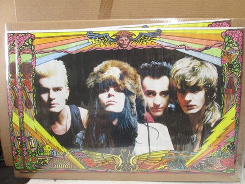 Vintage The Cult English rock and roll band 1987 poster original 22513