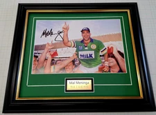 MAL MENINGA CANBERRA RAIDERS LEGEND Signed Photo Framed Memorabilia