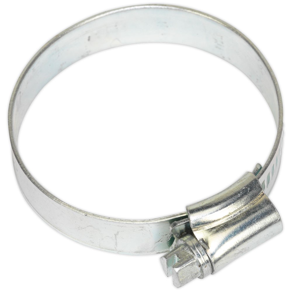 Sealey Hose Clip Zinc Plated Ø35-51mm Pack of 20