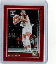 2025 Donruss WNBA #5 Haley Jones Red Holo /299 Atlanta Dream